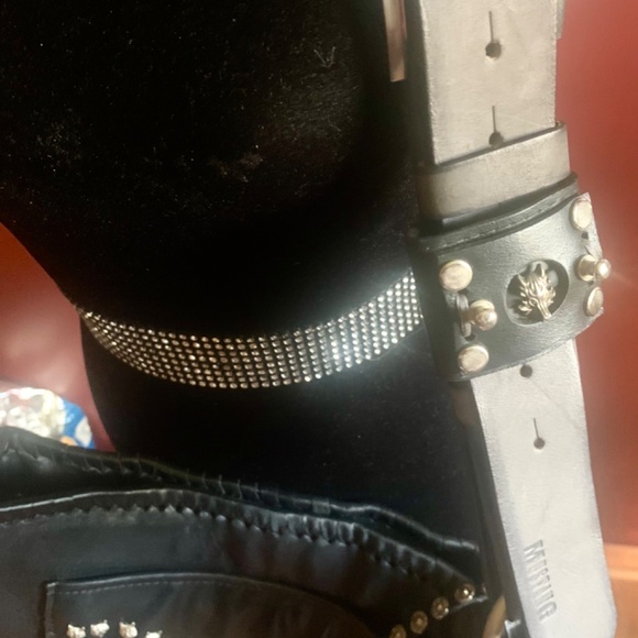 Wolf leather bag/travel case OOAK - Picture 5 of 5